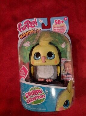 FurReal Friends Chirps the Cockatoo Interactive Yellow Bird Toy
